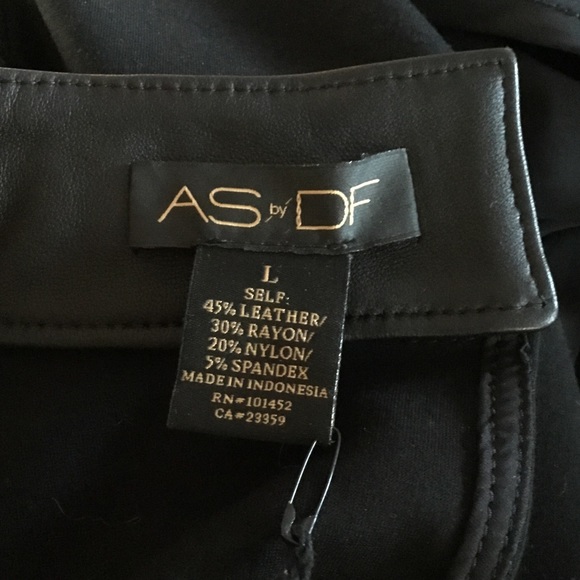 AS by DF Krista Leather Mesh Sleeveless Top - Picture 8 of 10